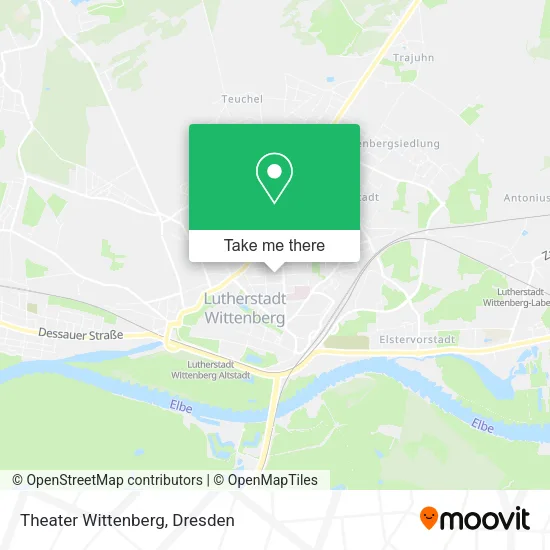 Карта Theater Wittenberg