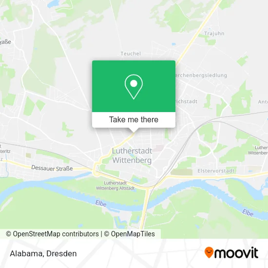 Карта Alabama