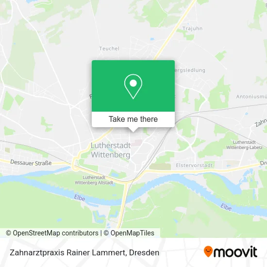 Карта Zahnarztpraxis Rainer Lammert
