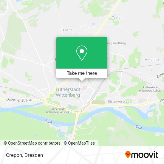 Карта Crepon