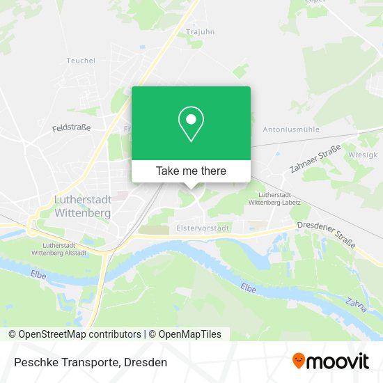 Карта Peschke Transporte
