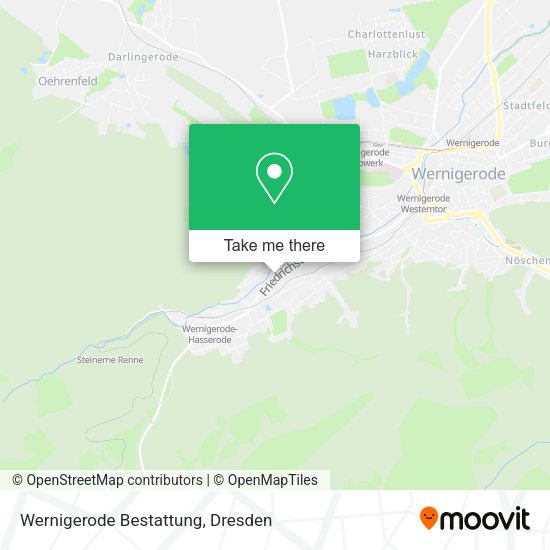 Карта Wernigerode Bestattung