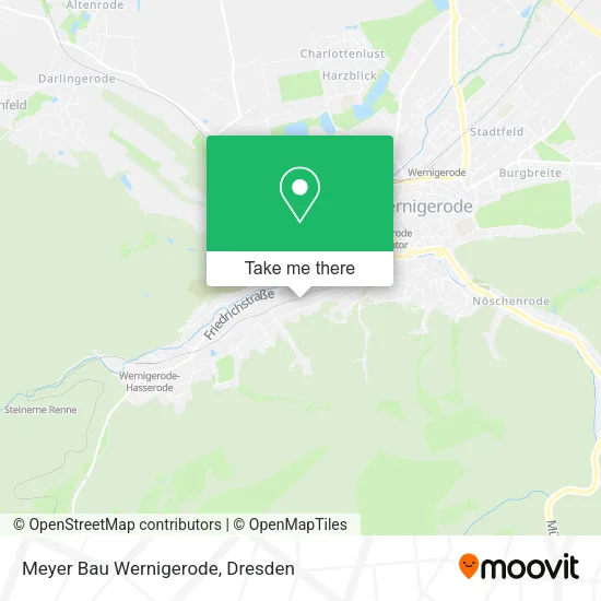 Карта Meyer Bau Wernigerode