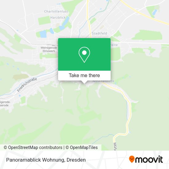 Карта Panoramablick Wohnung