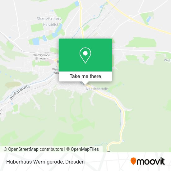 Карта Huberhaus Wernigerode