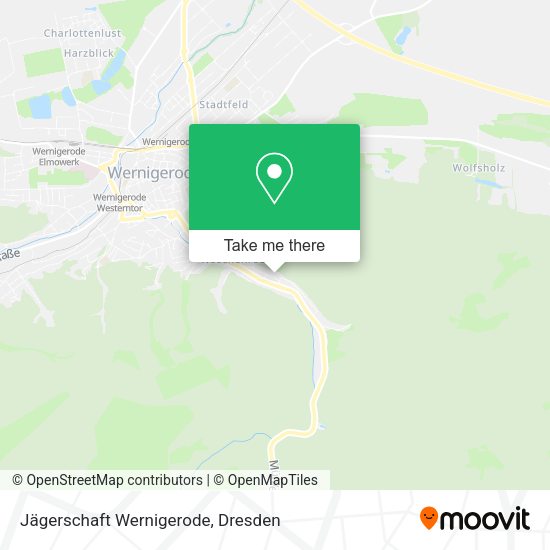 Карта Jägerschaft Wernigerode