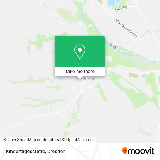 Карта Kindertagesstätte