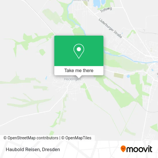 Карта Haubold Reisen
