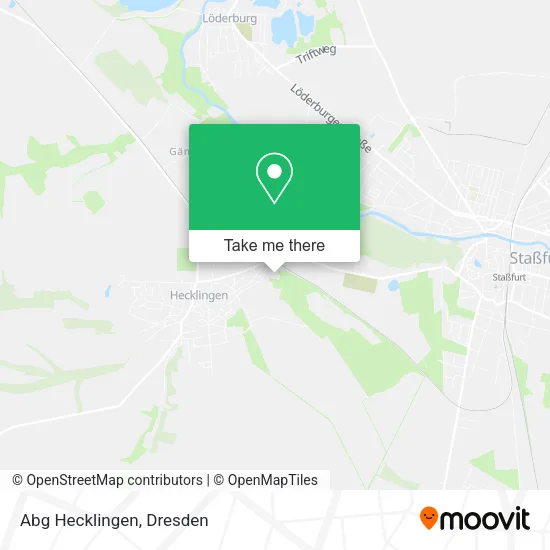 Карта Abg Hecklingen