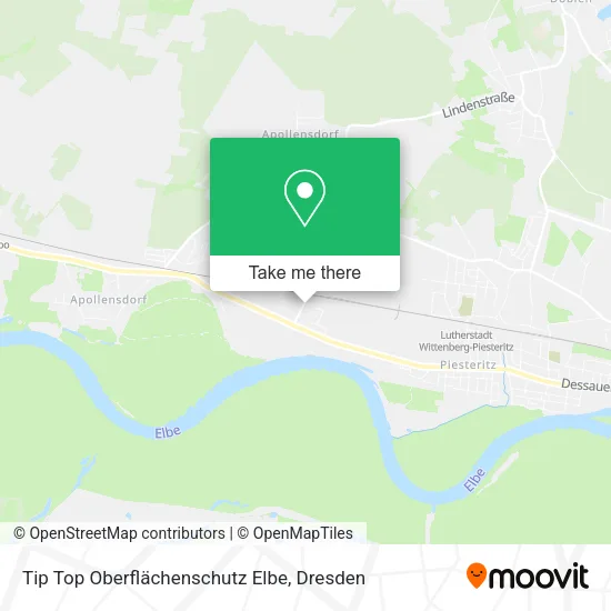 Карта Tip Top Oberflächenschutz Elbe