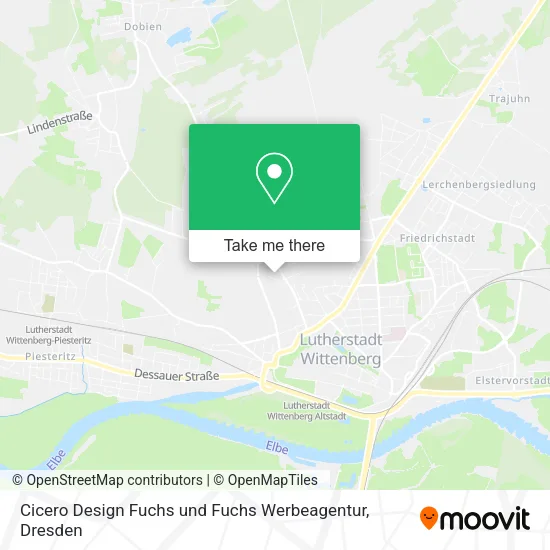 Карта Cicero Design Fuchs und Fuchs Werbeagentur