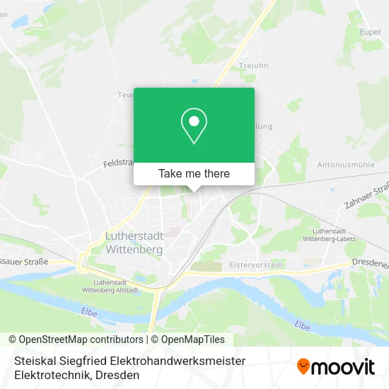 Карта Steiskal Siegfried Elektrohandwerksmeister Elektrotechnik