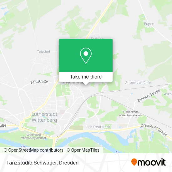 Карта Tanzstudio Schwager
