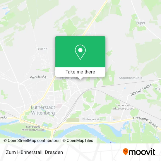 Карта Zum Hühnerstall