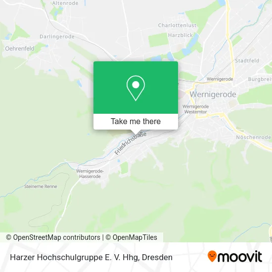 Карта Harzer Hochschulgruppe E. V. Hhg