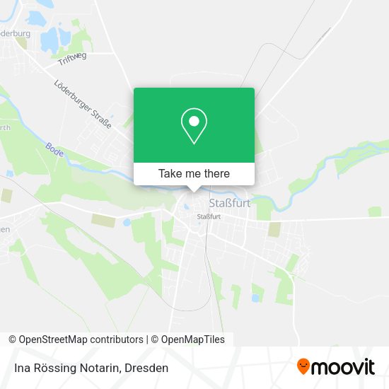Карта Ina Rössing Notarin