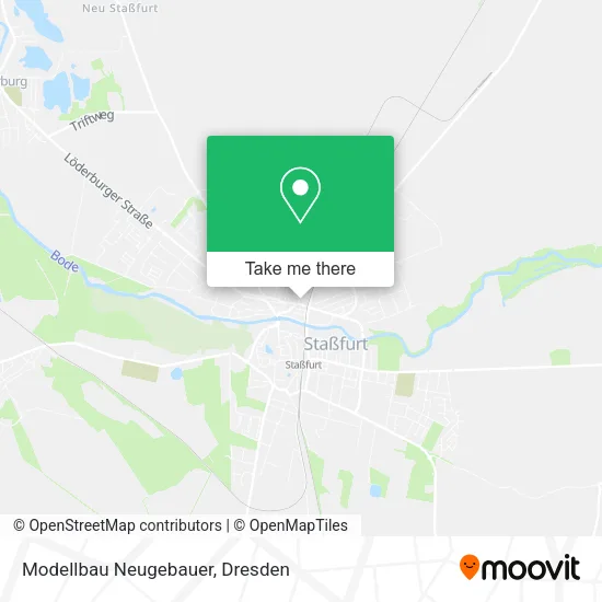 Карта Modellbau Neugebauer