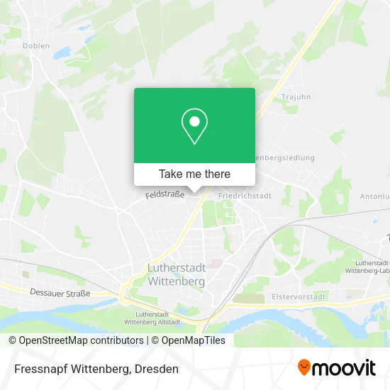 Карта Fressnapf Wittenberg