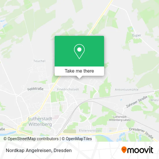 Карта Nordkap Angelreisen