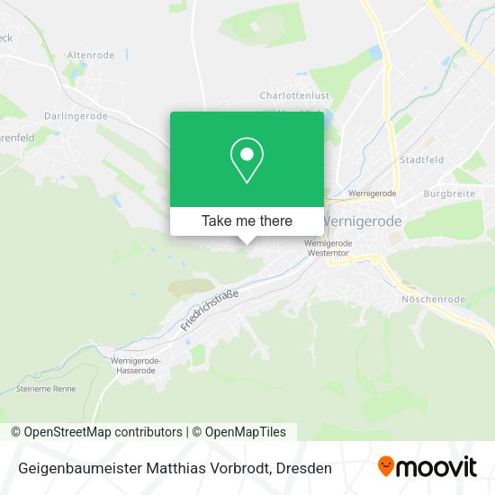 Карта Geigenbaumeister Matthias Vorbrodt