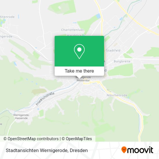 Карта Stadtansichten Wernigerode
