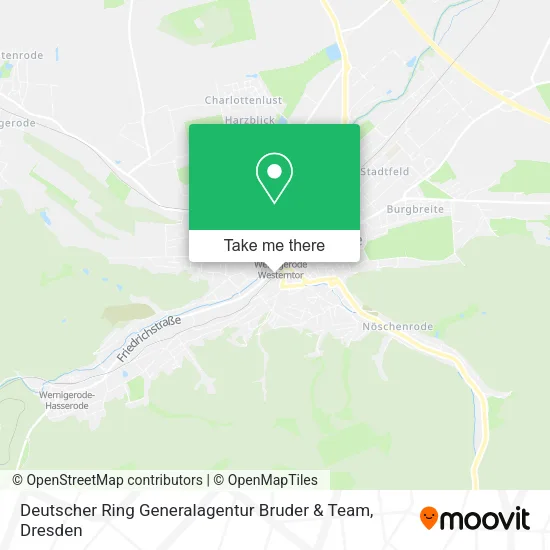 Карта Deutscher Ring Generalagentur Bruder & Team