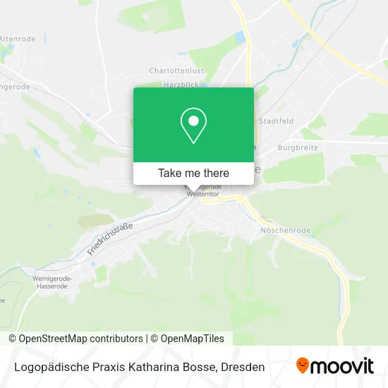 Карта Logopädische Praxis Katharina Bosse