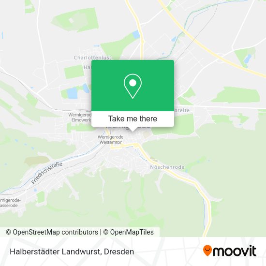 Карта Halberstädter Landwurst