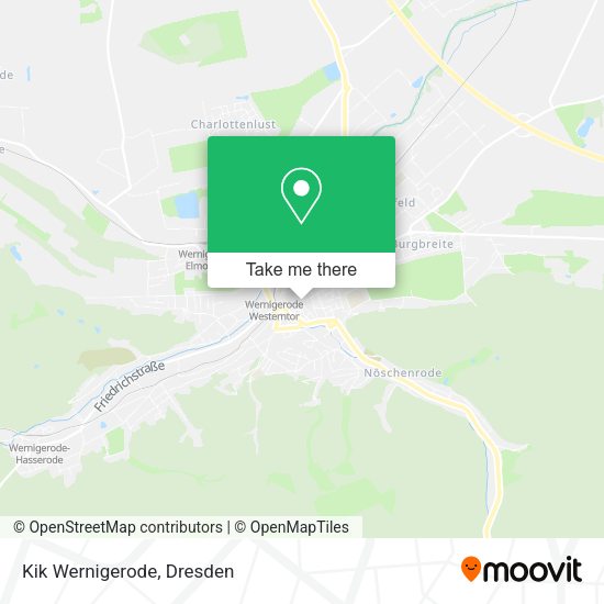Карта Kik Wernigerode