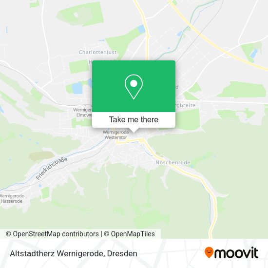 Карта Altstadtherz Wernigerode