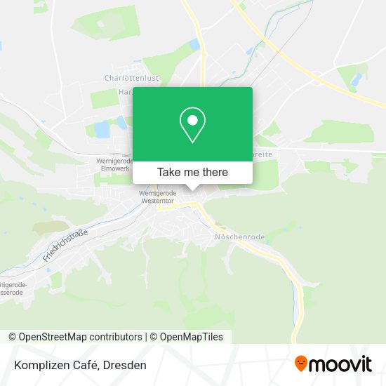 Карта Komplizen Café