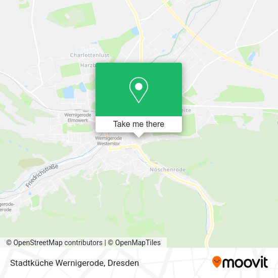 Карта Stadtküche Wernigerode