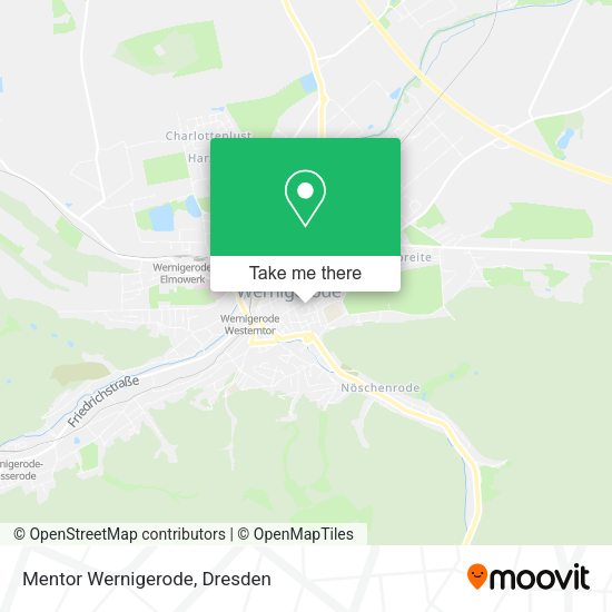 Карта Mentor Wernigerode