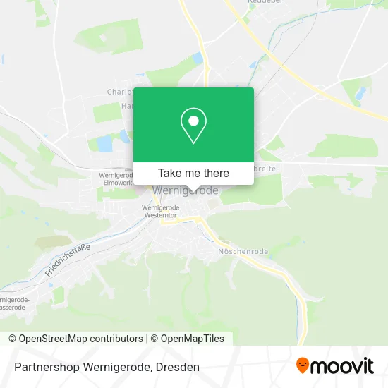 Карта Partnershop Wernigerode