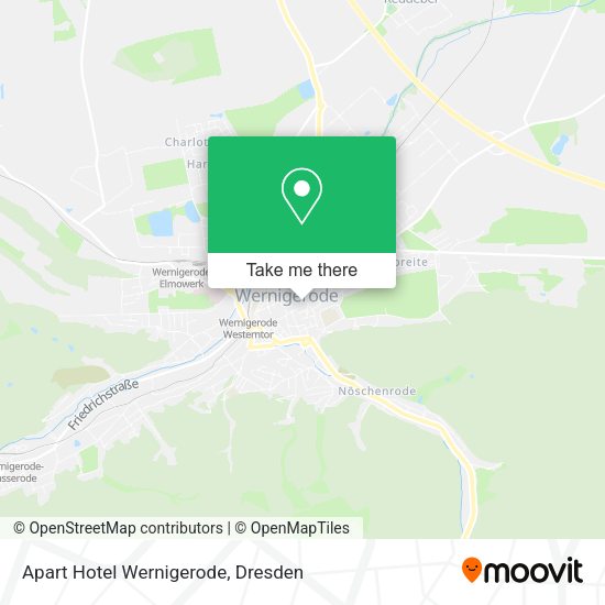 Карта Apart Hotel Wernigerode