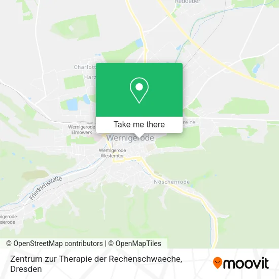 Карта Zentrum zur Therapie der Rechenschwaeche