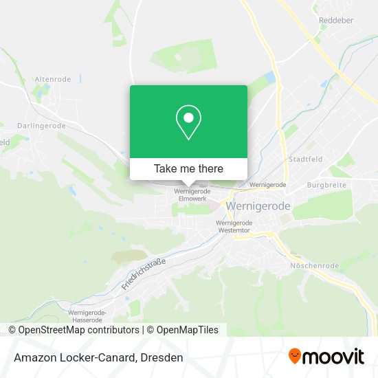 Карта Amazon Locker-Canard