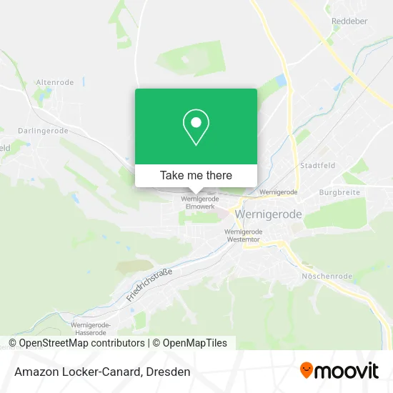 Карта Amazon Locker-Canard
