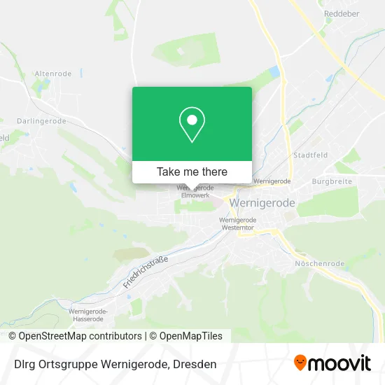 Карта Dlrg Ortsgruppe Wernigerode