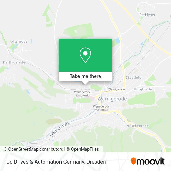 Карта Cg Drives & Automation Germany