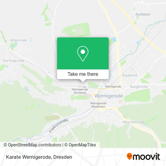 Карта Karate Wernigerode