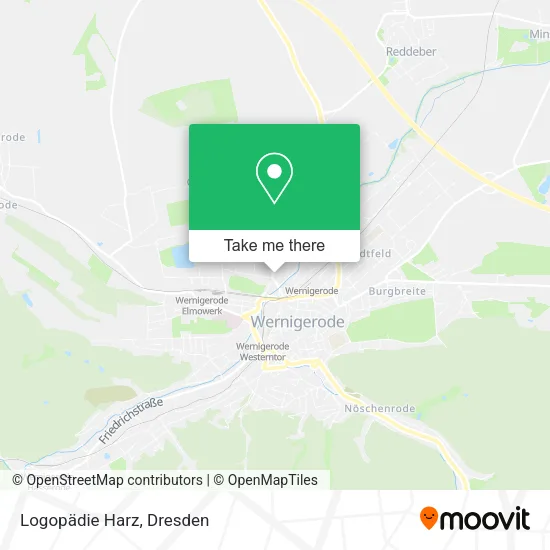 Карта Logopädie Harz