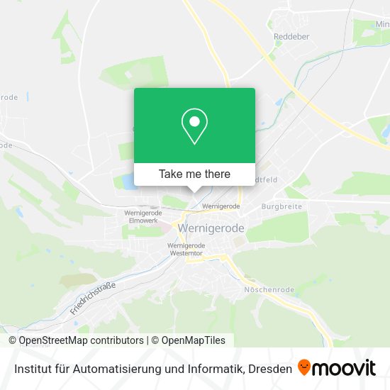Карта Institut für Automatisierung und Informatik