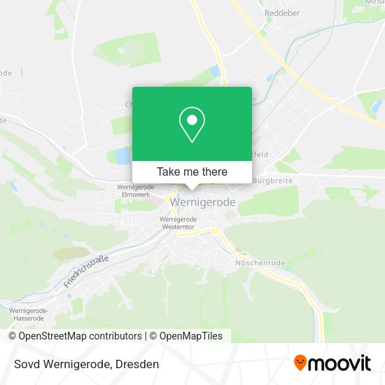 Карта Sovd Wernigerode