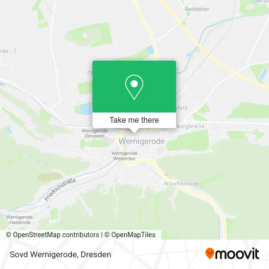 Карта Sovd Wernigerode