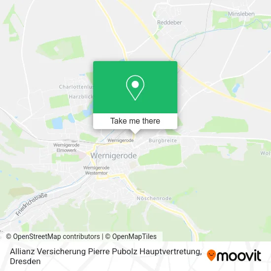 Карта Allianz Versicherung Pierre Pubolz Hauptvertretung