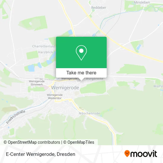 Карта E-Center Wernigerode
