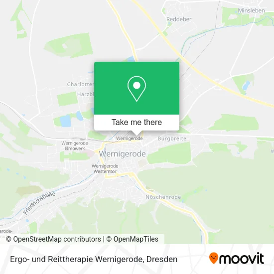 Карта Ergo- und Reittherapie Wernigerode