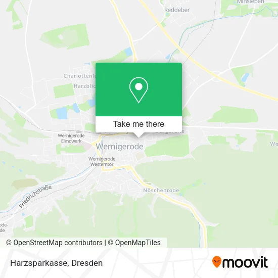 Карта Harzsparkasse