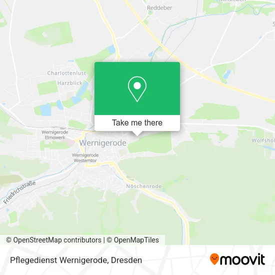 Карта Pflegedienst Wernigerode
